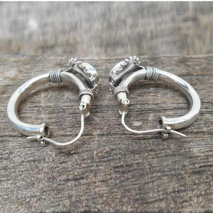 Elettra Vintage Turquoise Earrings