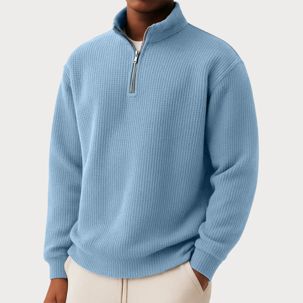 Zip Jumper with Everyday Comfort and Timeless Style