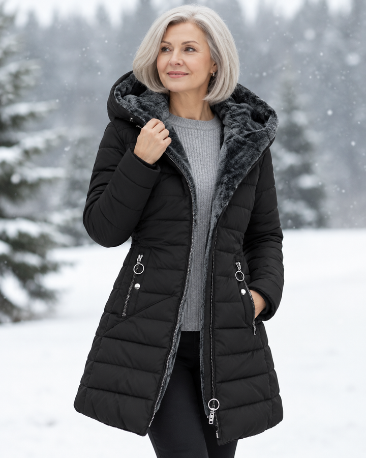 Warm Padded Hooded Winter Coat