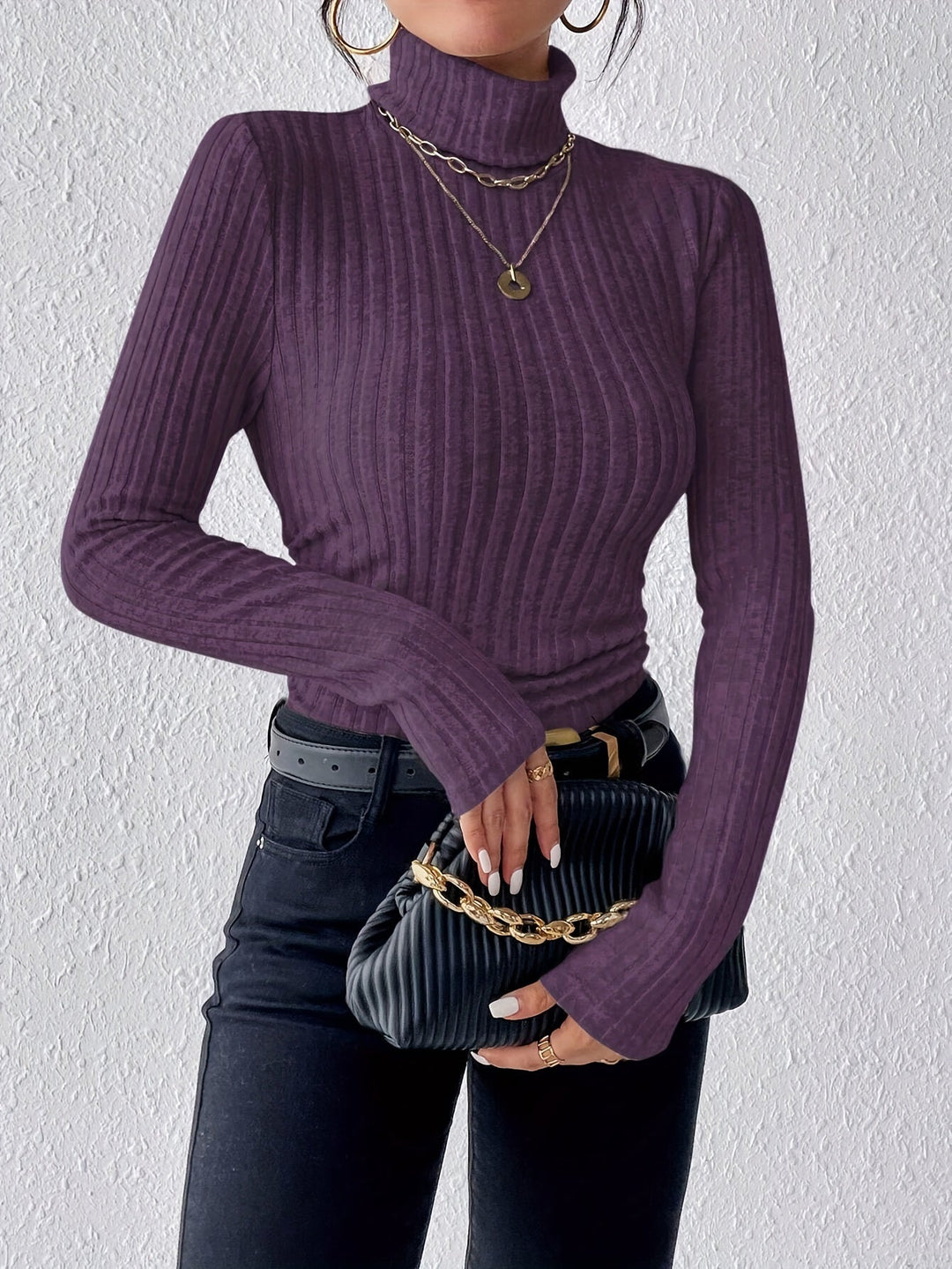Laura | Casual Roll-Neck Jumper