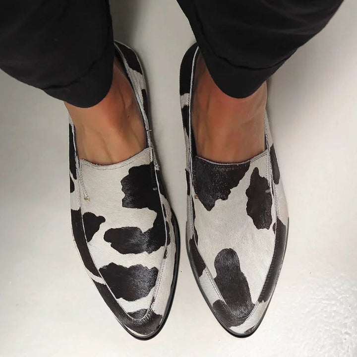Becca™ | Cow Print Shoes