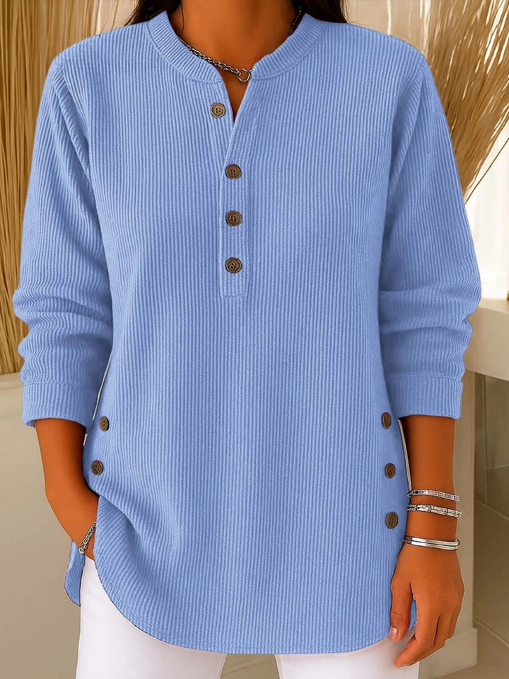 Mieke | Henley Button Tunic