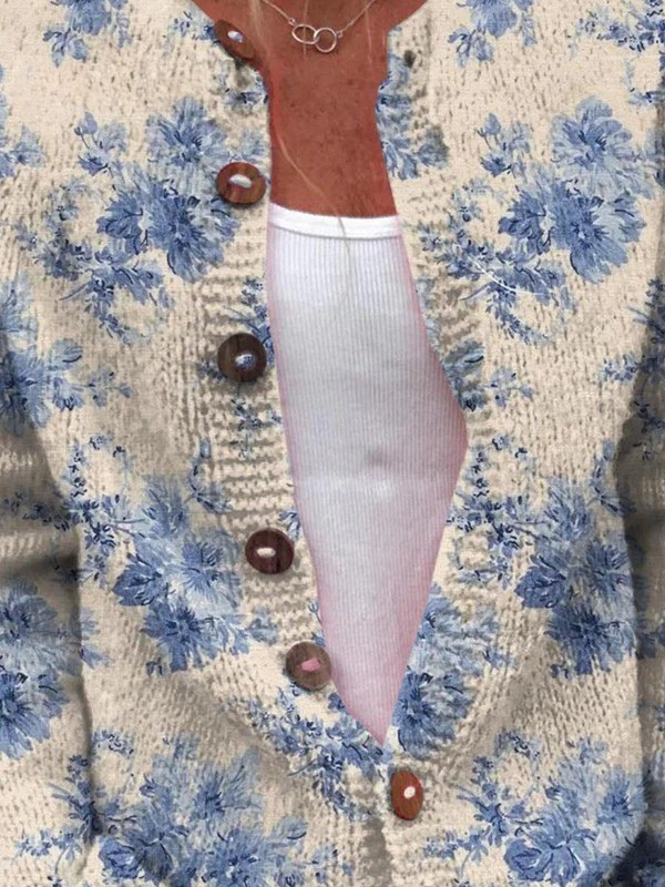 Daysie™ | Vintage Knitted Cardigan Sweater
