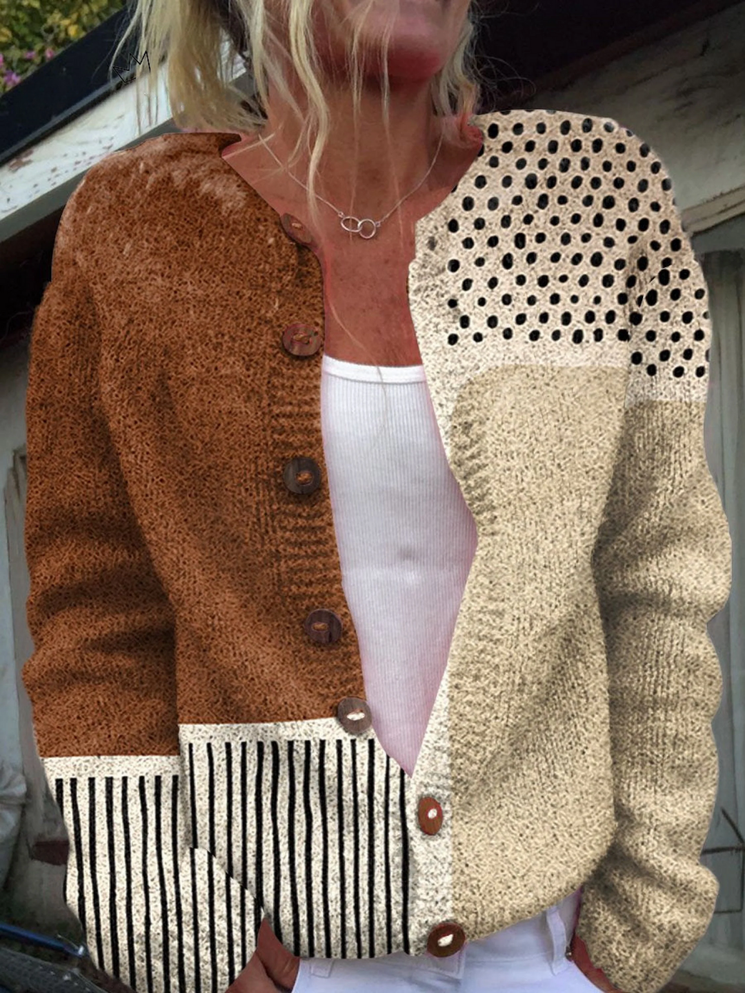 Eloise™ | Vintage Knitted Cardigan Sweater