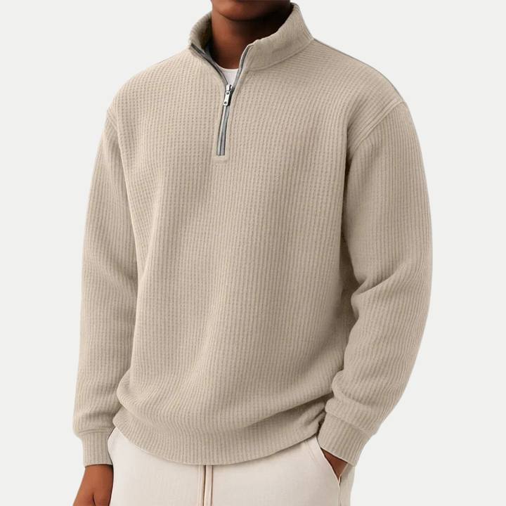 Zip Jumper with Everyday Comfort and Timeless Style