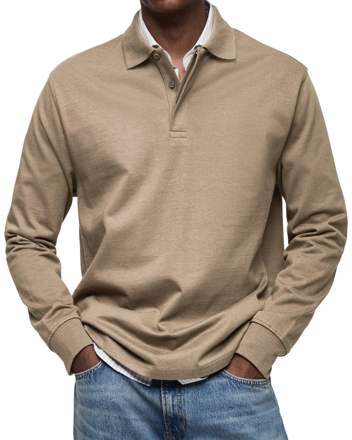 Bellario - Luxury Long-Sleeve Polo Shirt