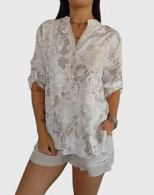 Rhezlynn | Blouse Sophistiquée