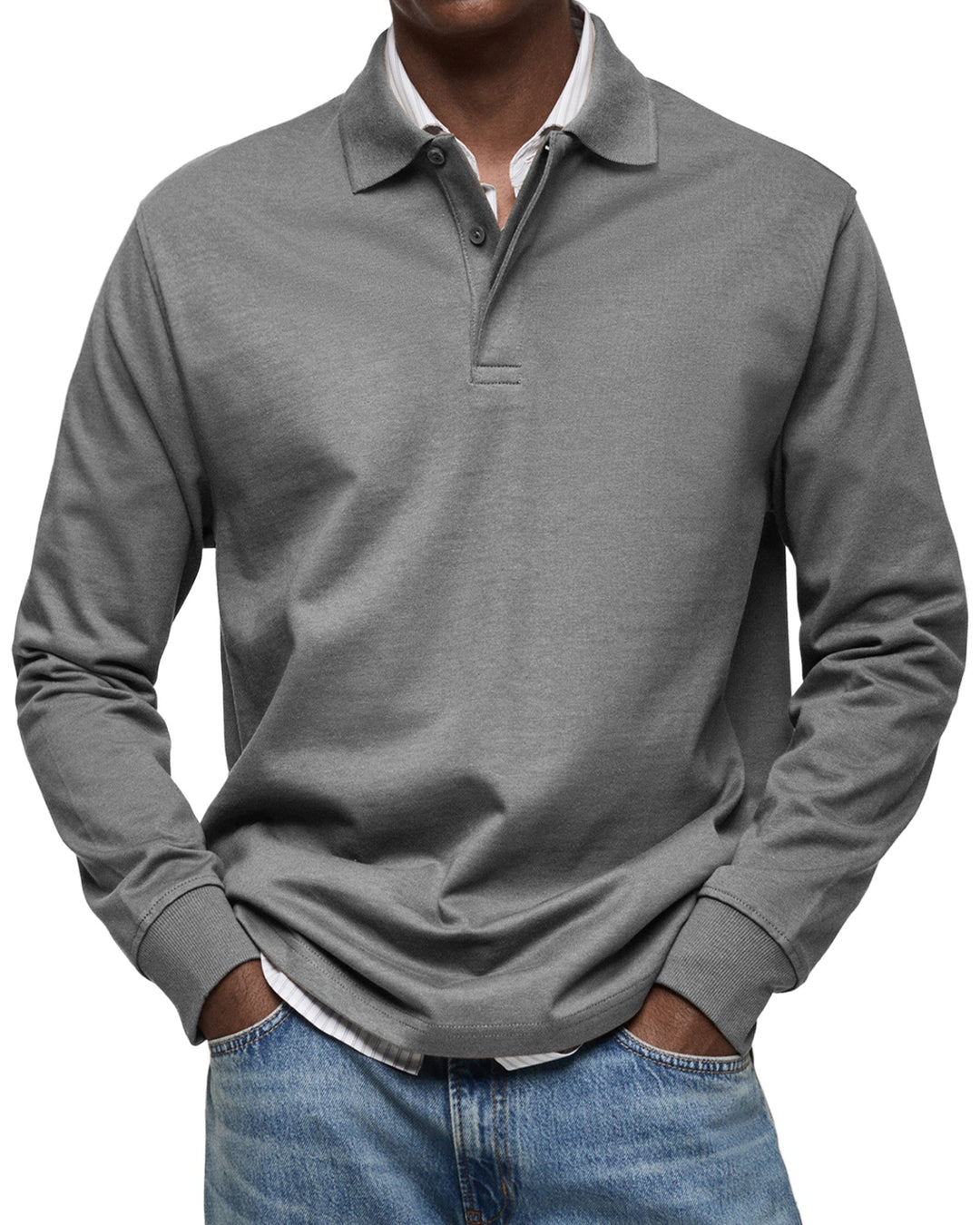Bellario - Luxury Long-Sleeve Polo Shirt