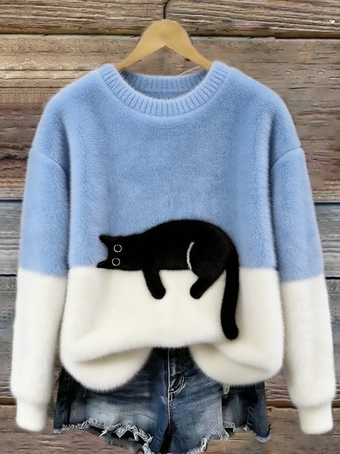 Elegant Cat Jumper