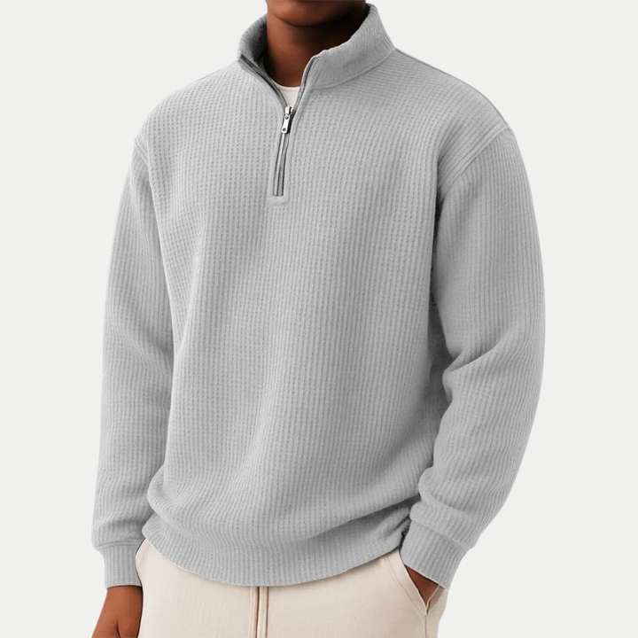 Zip Jumper with Everyday Comfort and Timeless Style