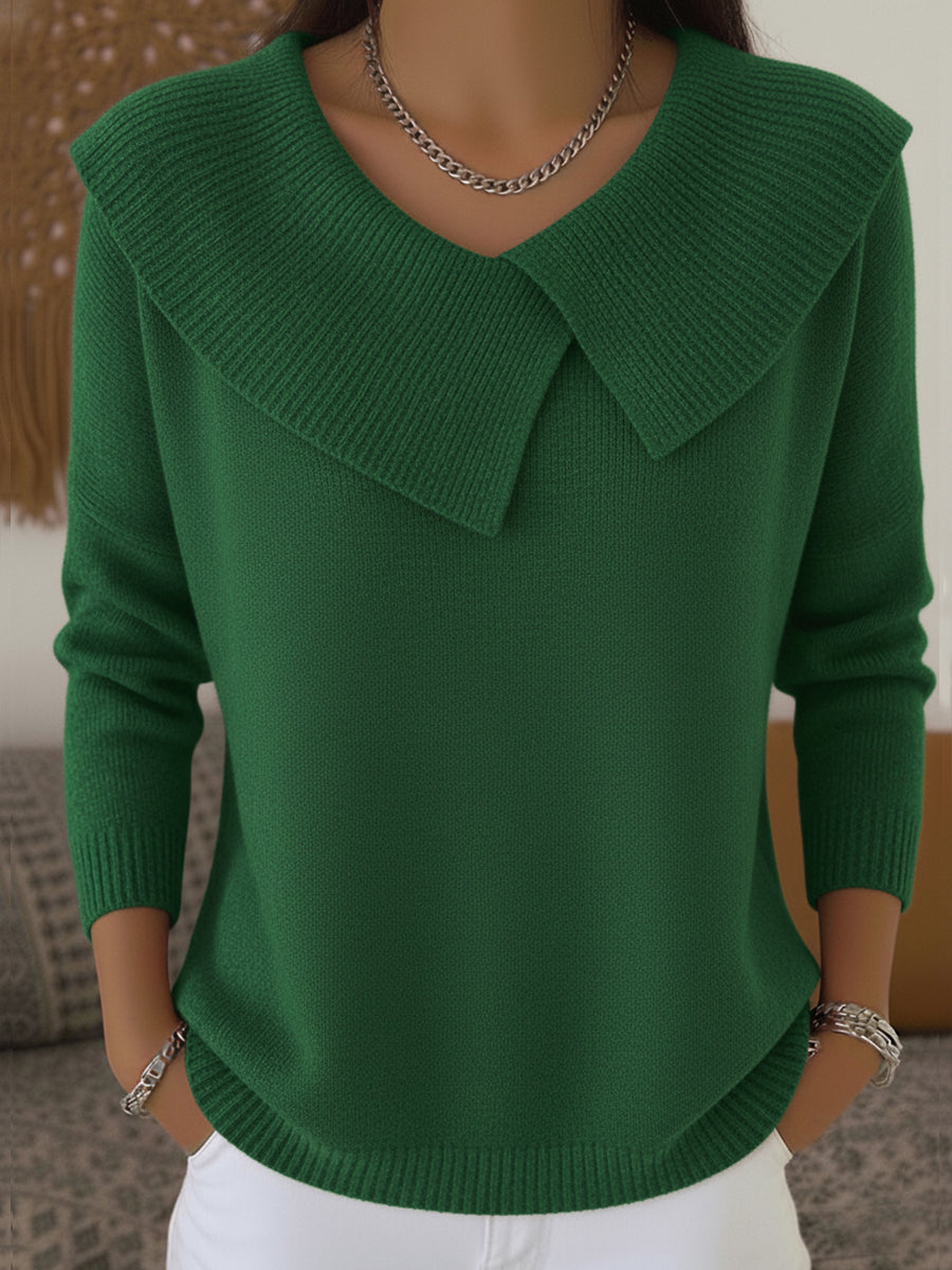 Josien | Warm Jumper with Soft Collar