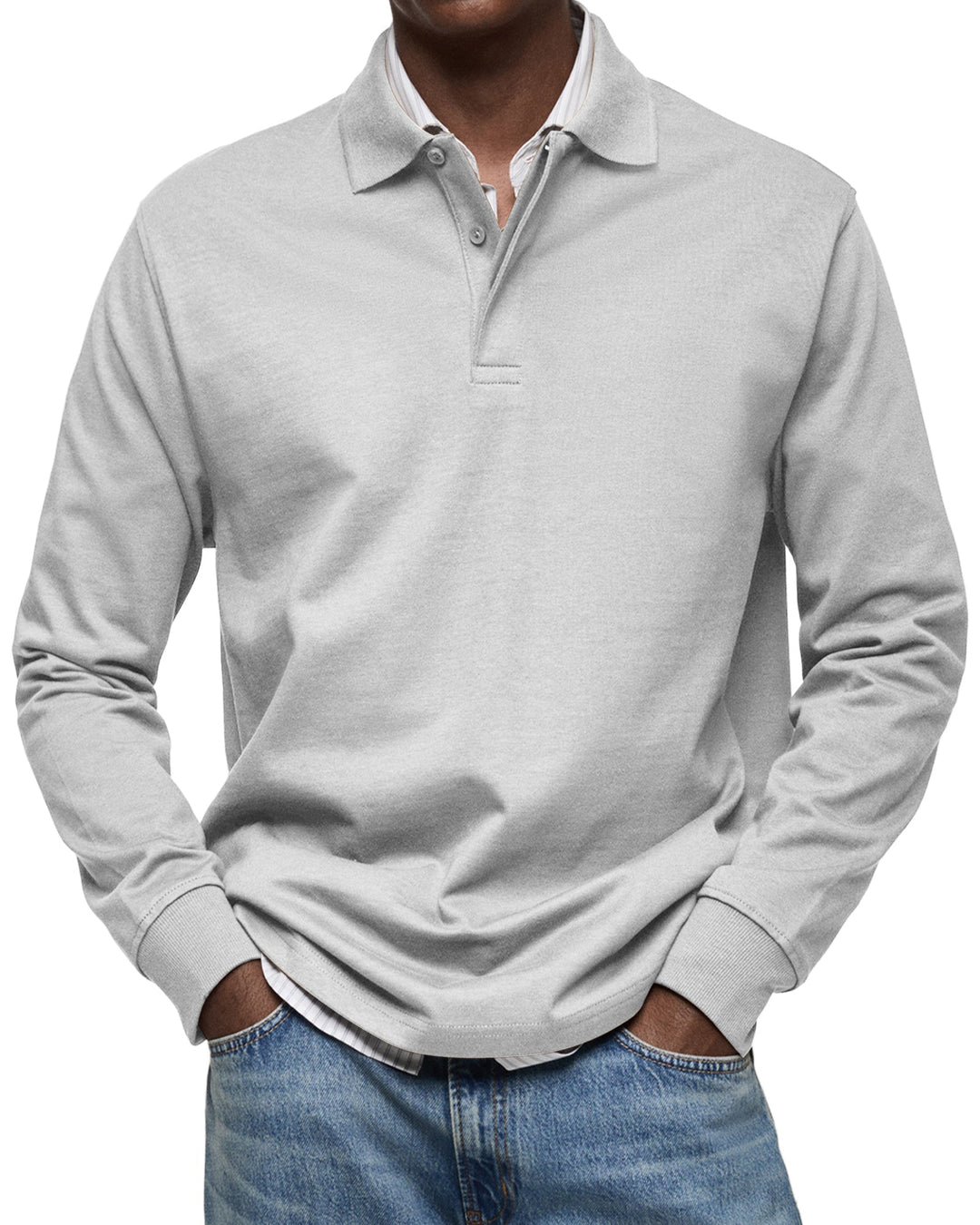 Bellario - Luxury Long-Sleeve Polo Shirt