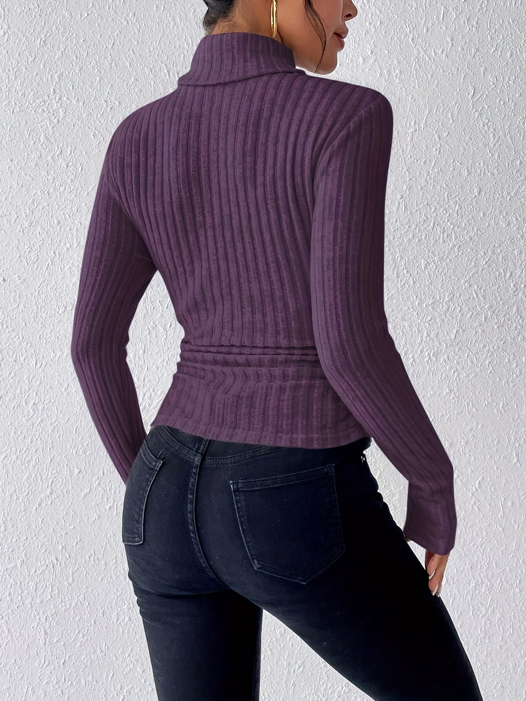 Laura | Casual Roll-Neck Jumper
