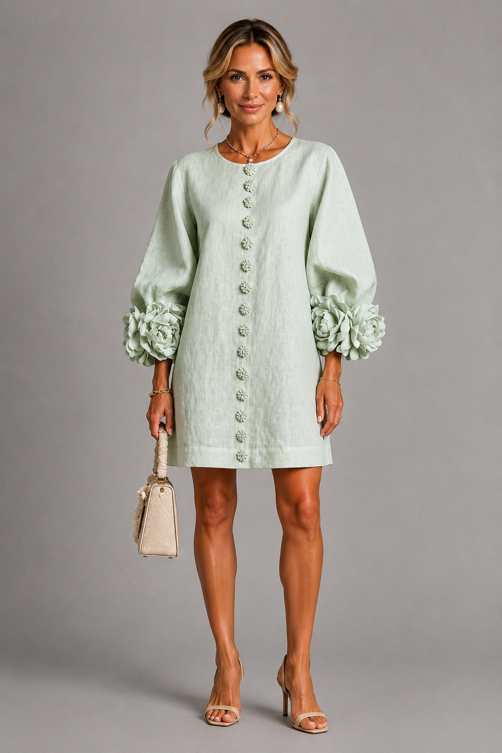 Iris Flower Dress