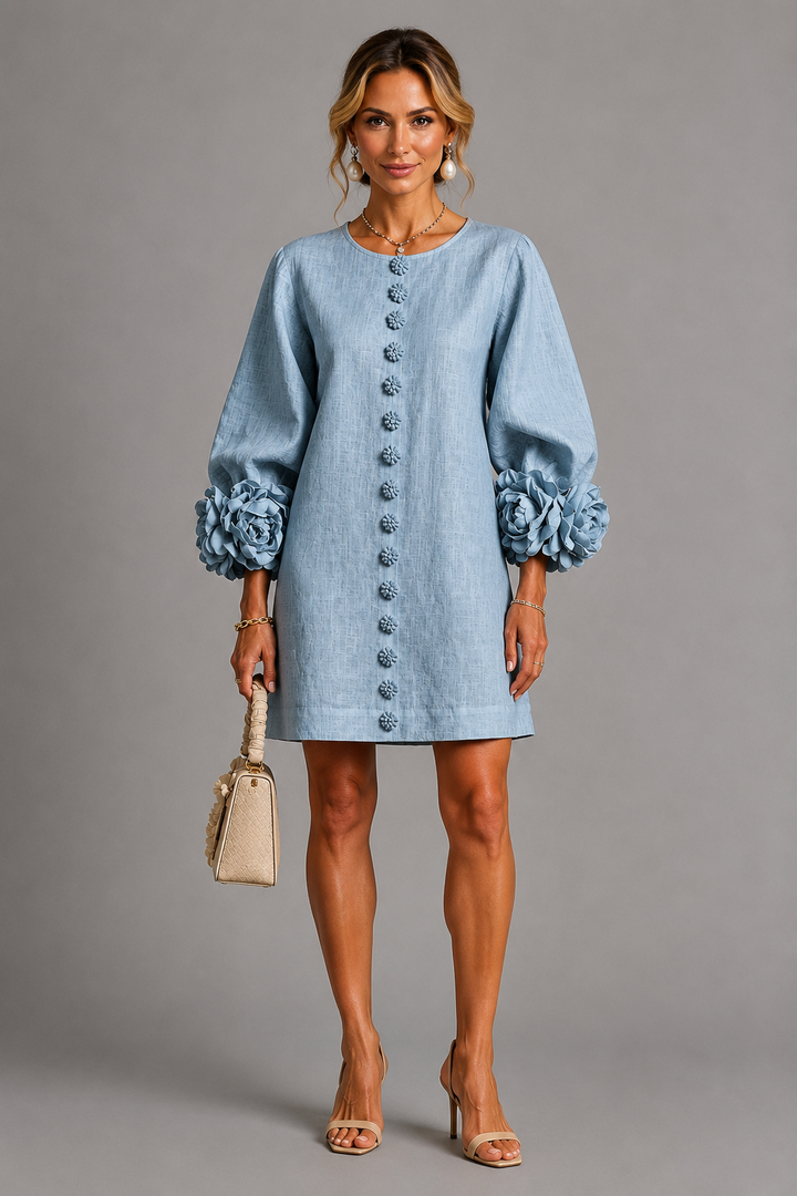 Iris Flower Dress