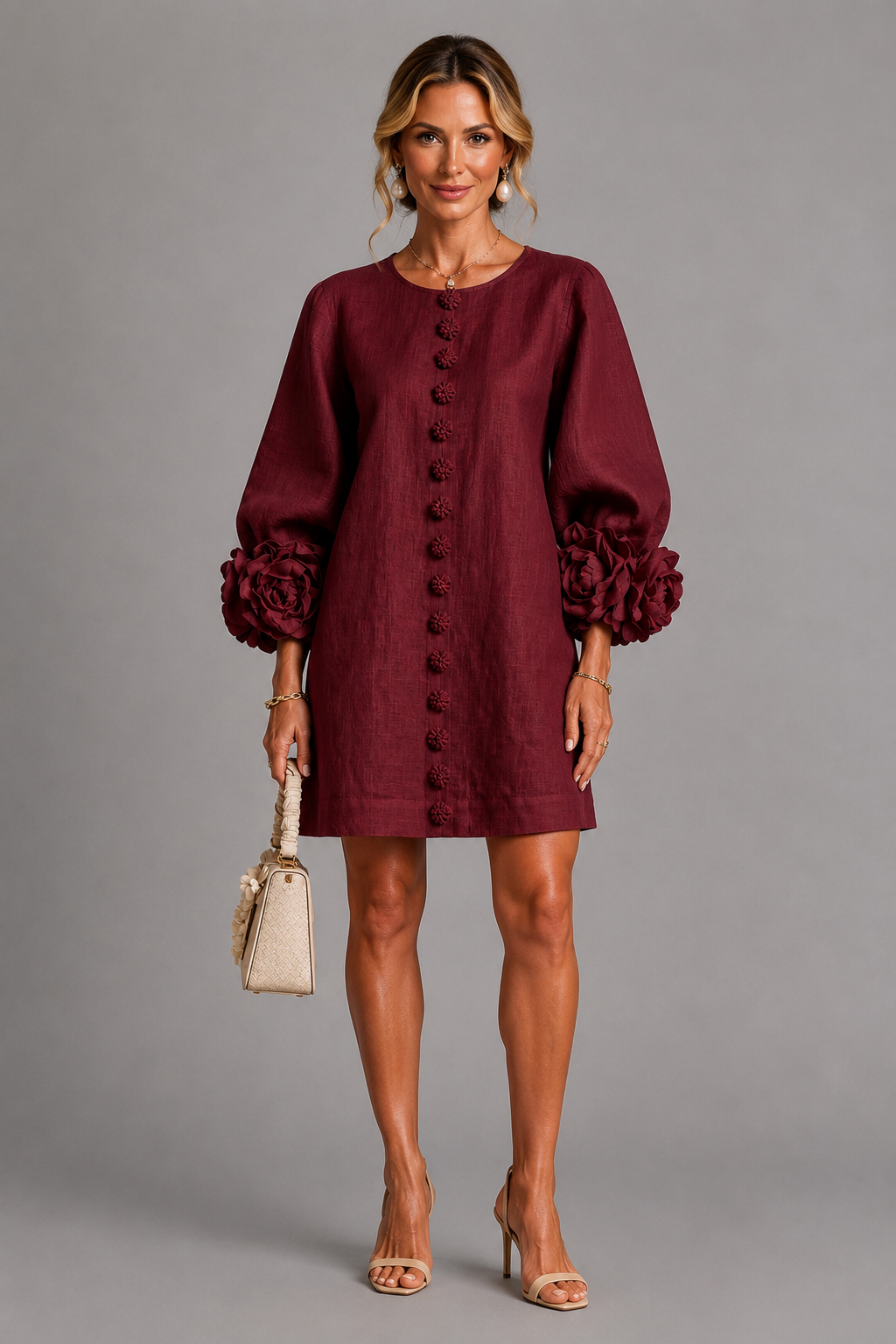 Iris Flower Dress