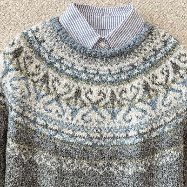 Aria | Nordic Jacquard Jumper