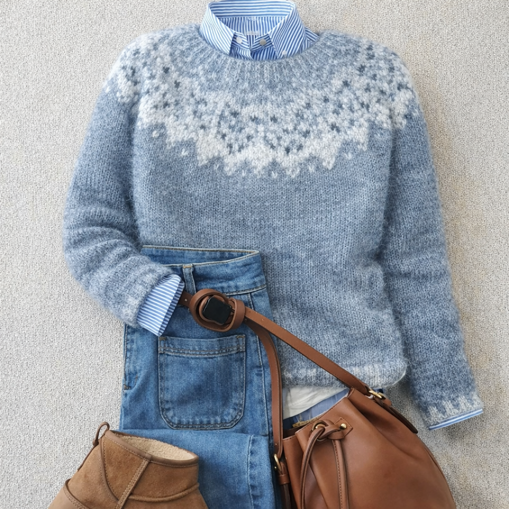 Aria | Nordic Jacquard Jumper