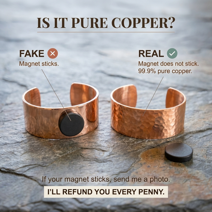 Wrought Copper Bracelet