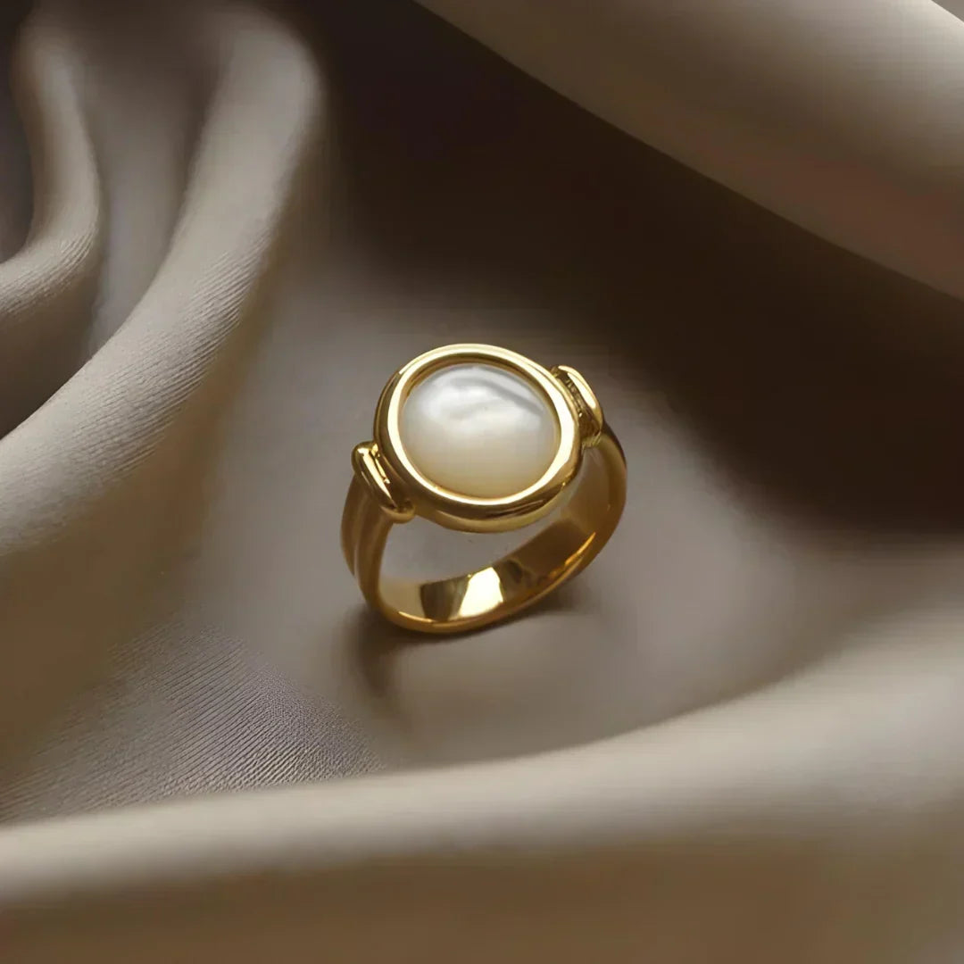 Statement All-Pearl Ring