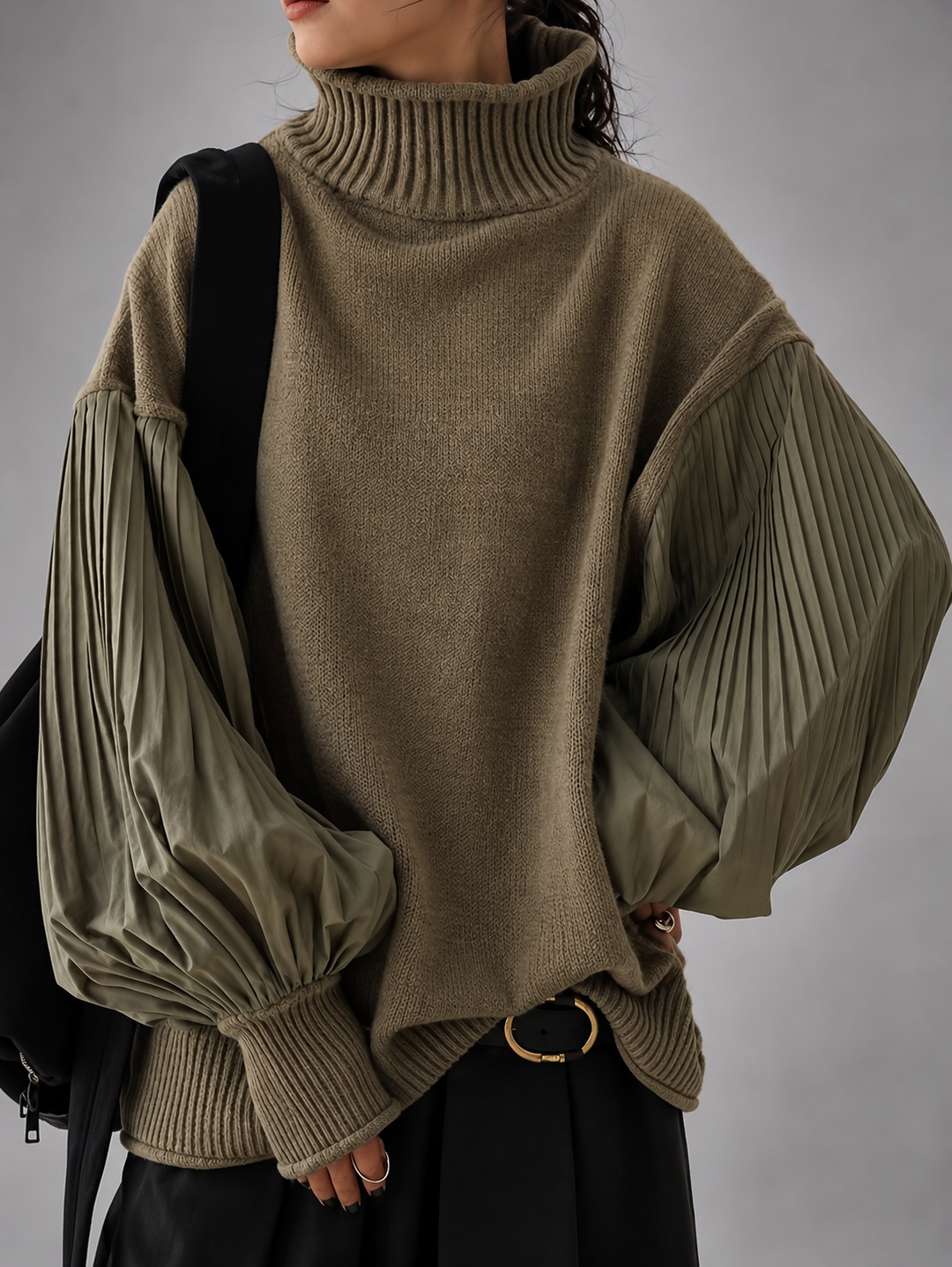 Iduna | Casual Autumn Roll-Neck Jumper