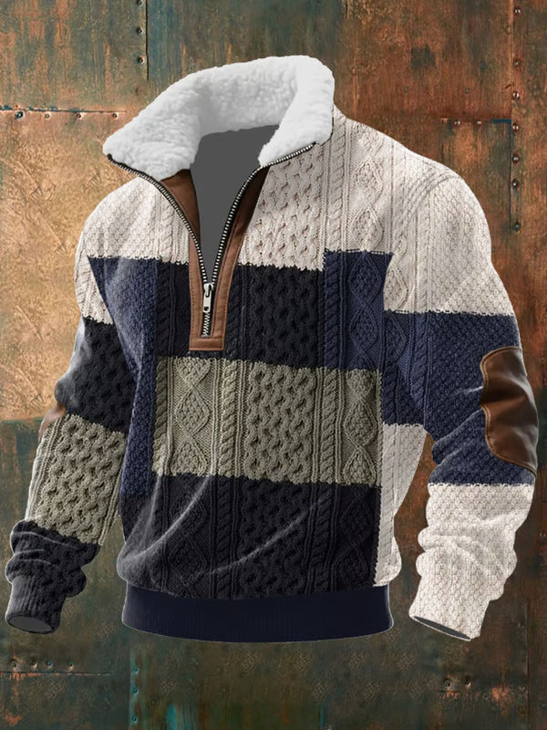 LINED HIGH ZIP TOP