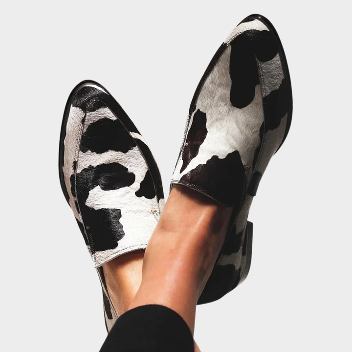 Becca™ | Cow Print Shoes