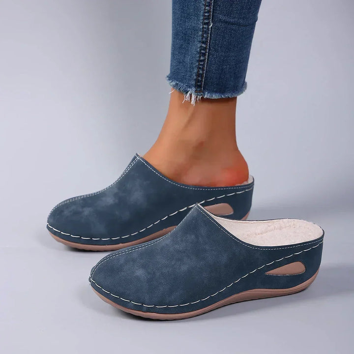 Élise™ | Warm Orthopaedic Slippers for Everyday Comfort