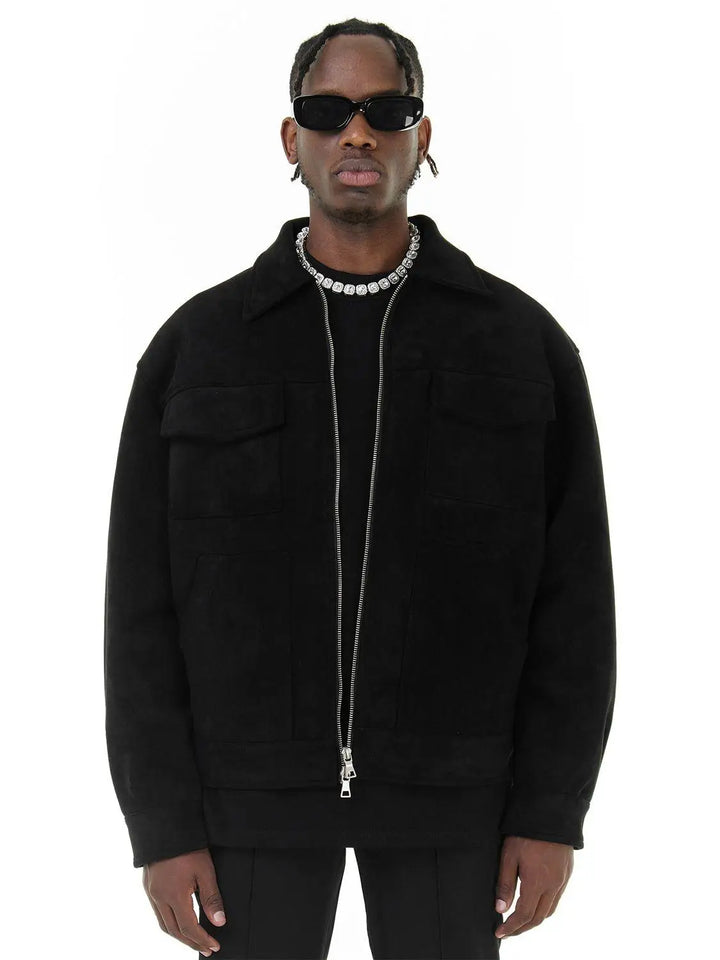 Laluna® | Suede Oversized Jacket