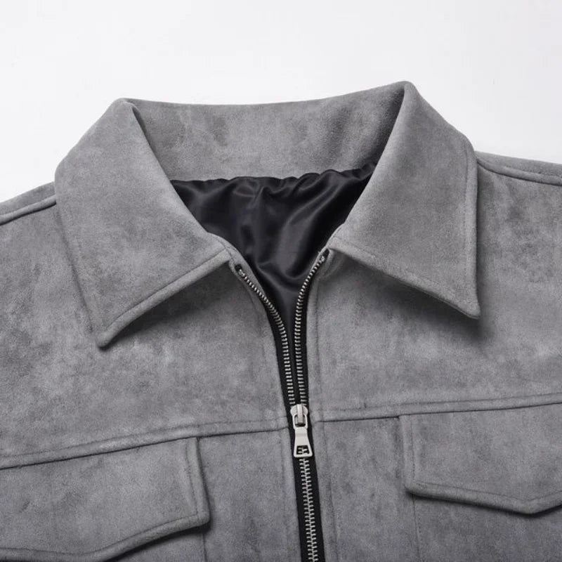 Laluna® | Suede Oversized Jacket