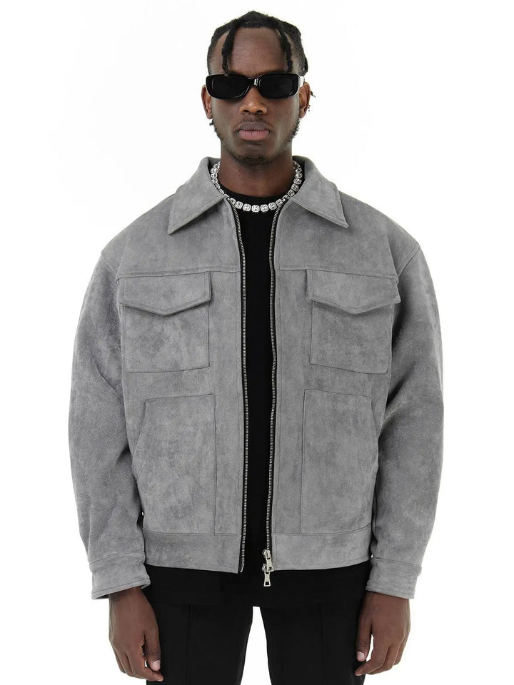 Laluna® | Suede Oversized Jacket