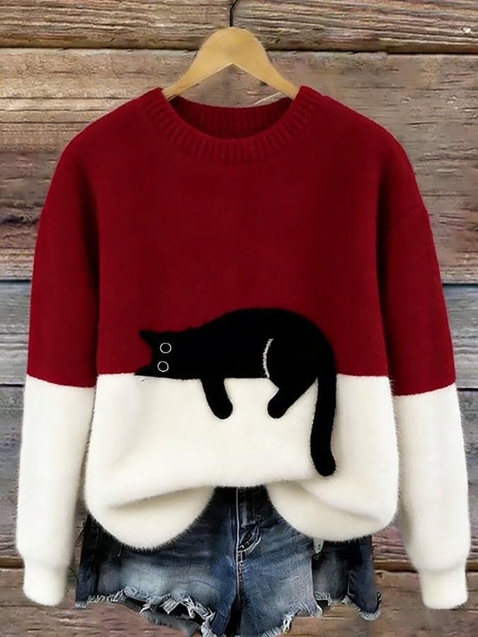 Elegant Cat Jumper