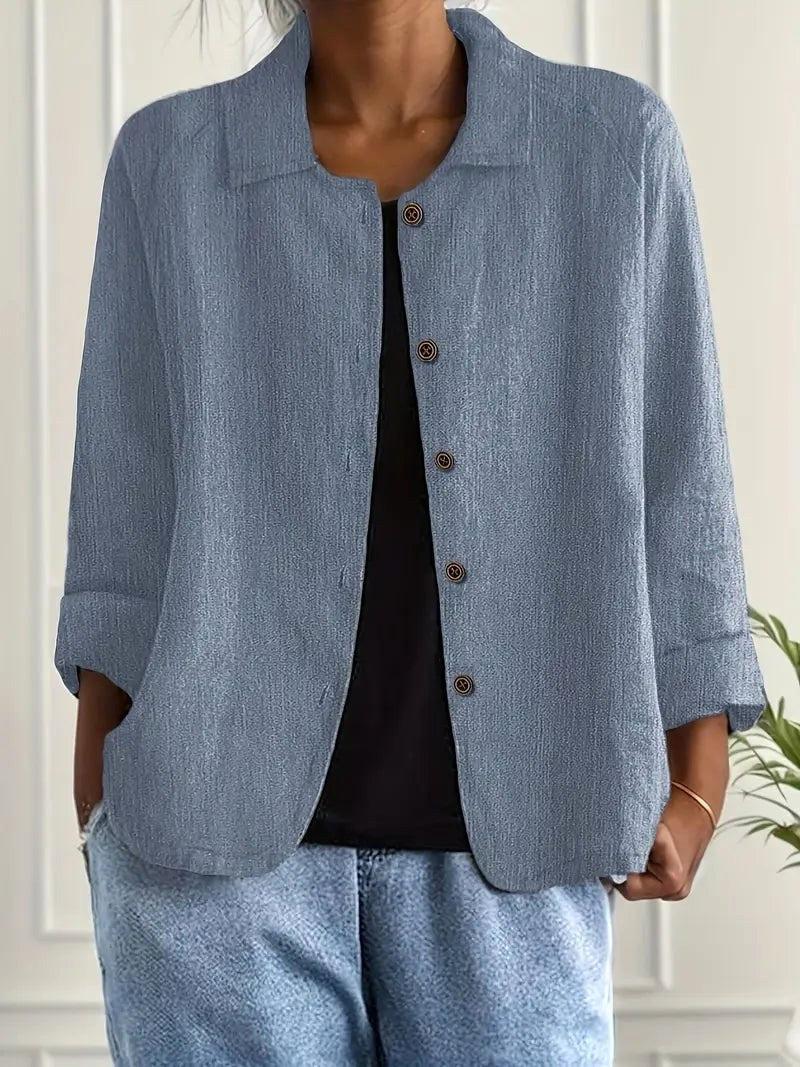 Nella | Refined Button-Up Jacket