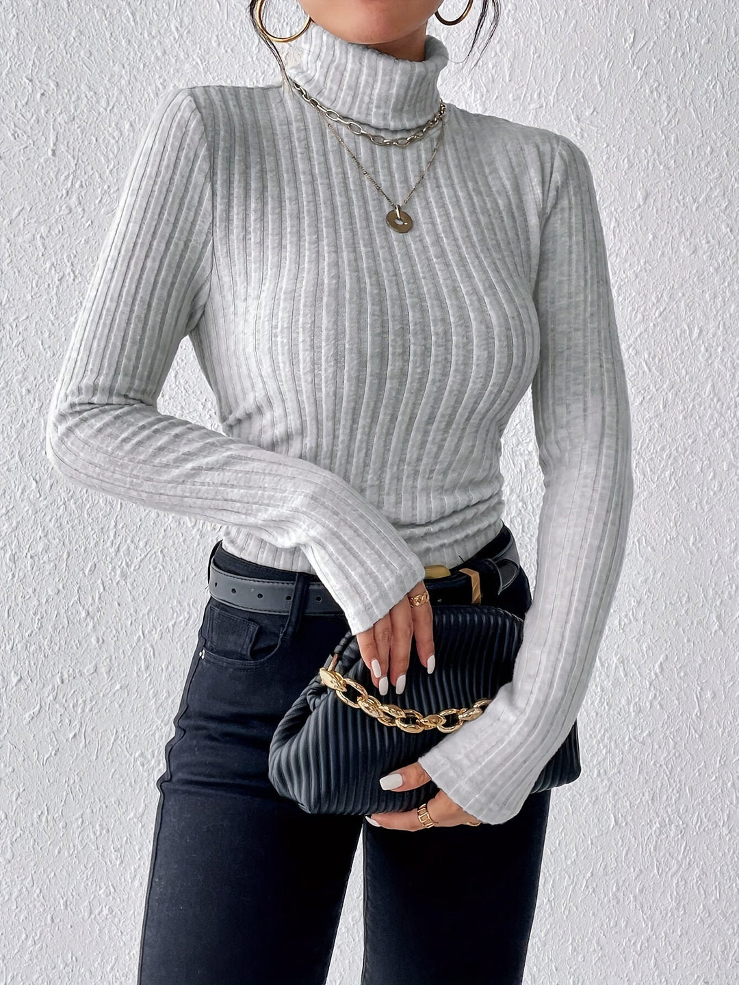 Laura | Casual Roll-Neck Jumper