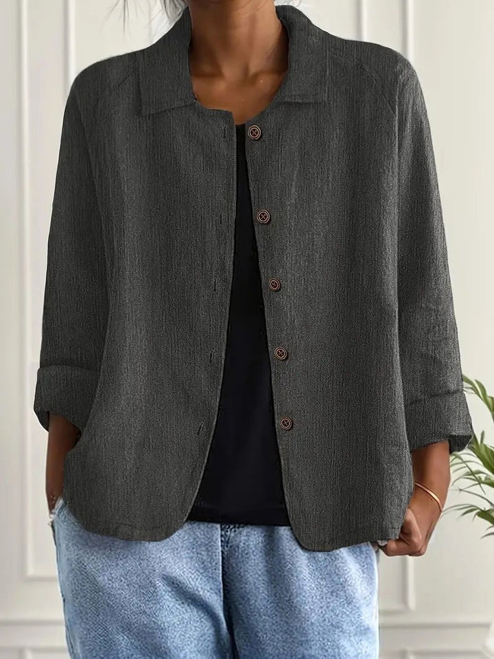 Ria | Flowing Button-Up Blouse