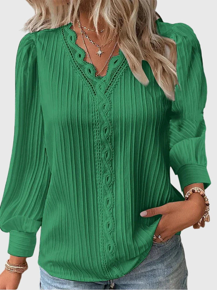 Andrea™ | Blouse Pullover Élégante