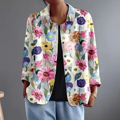 Noortje | Floral Blazer
