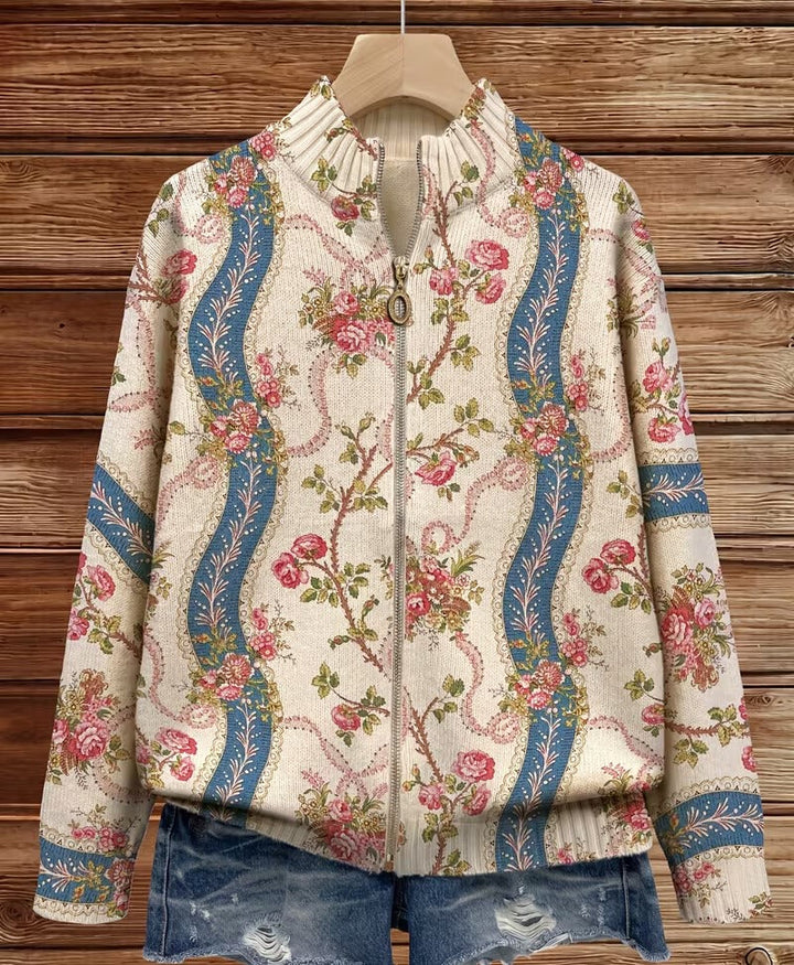 Elisabeth | Climbing Rose Ribbon Cardigan