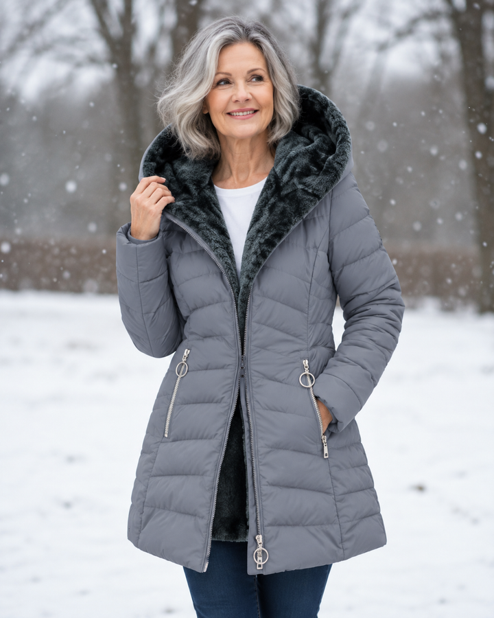 Warm Padded Hooded Winter Coat