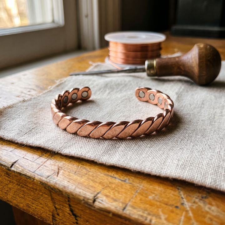 Branch Copper Bracelet