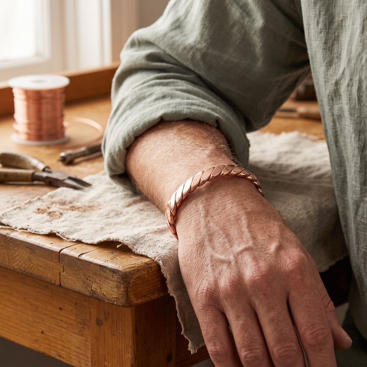 Branch Copper Bracelet