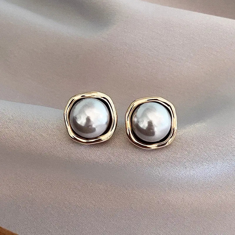 Luxury Black Pearl Earrings