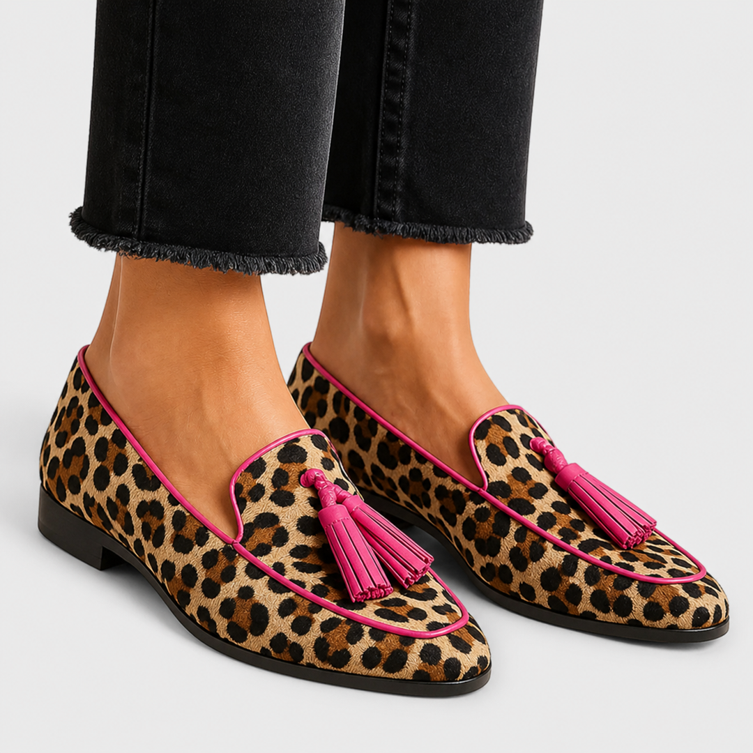 Lana | Fringed Loafers
