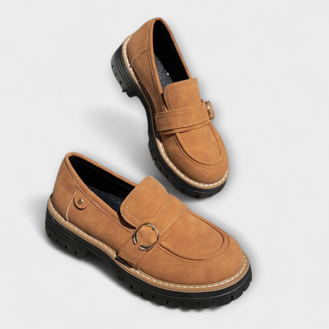 Lora | Casual Round-Toe Loafers