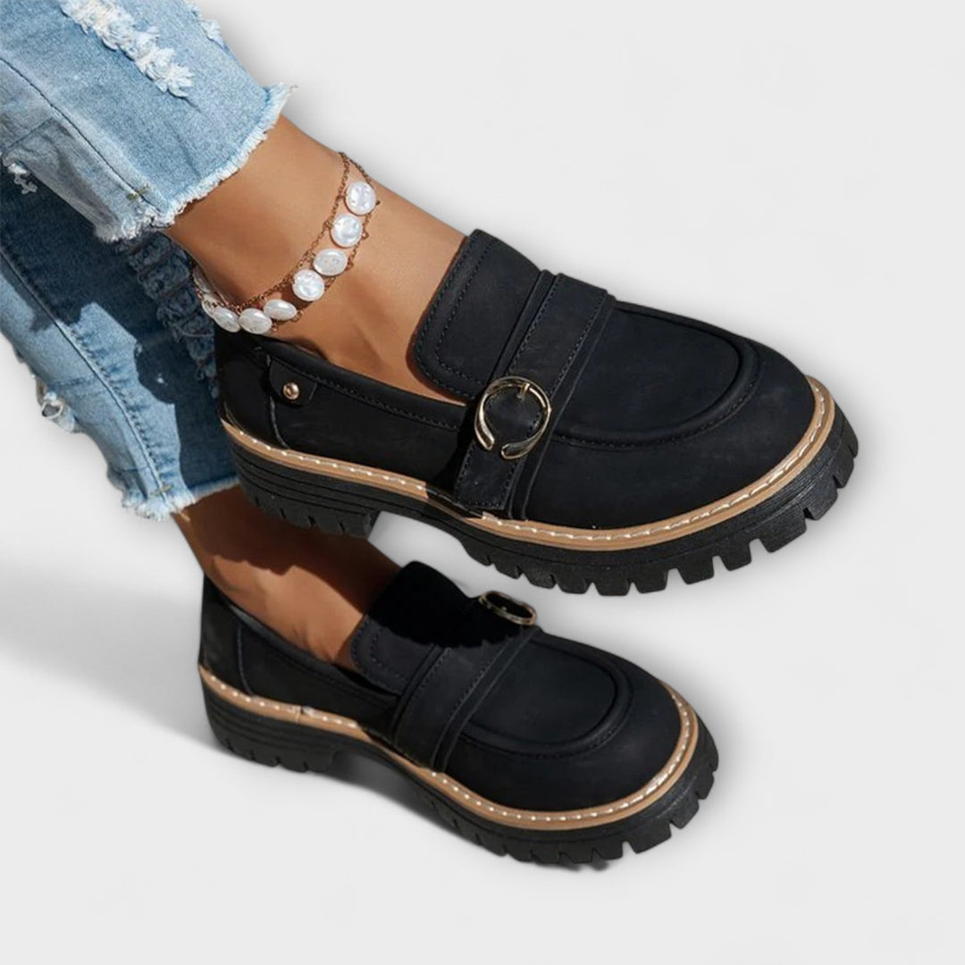 Lora | Casual Round-Toe Loafers