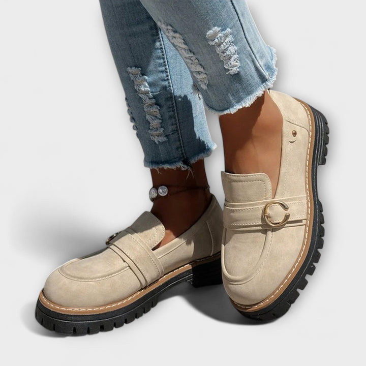 Lora | Casual Round-Toe Loafers