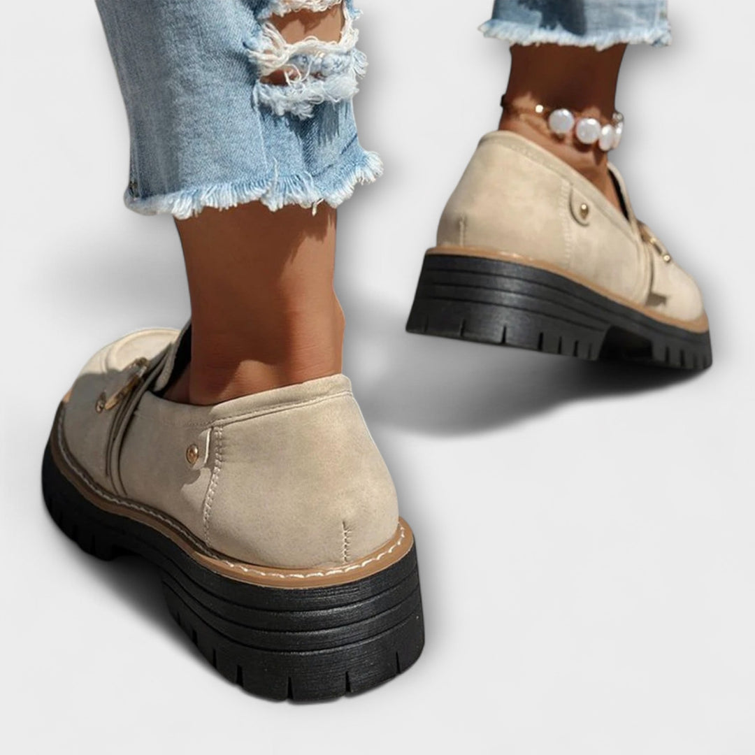 Lora | Casual Round-Toe Loafers