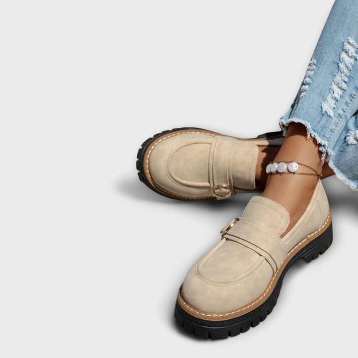 Lora | Casual Round-Toe Loafers