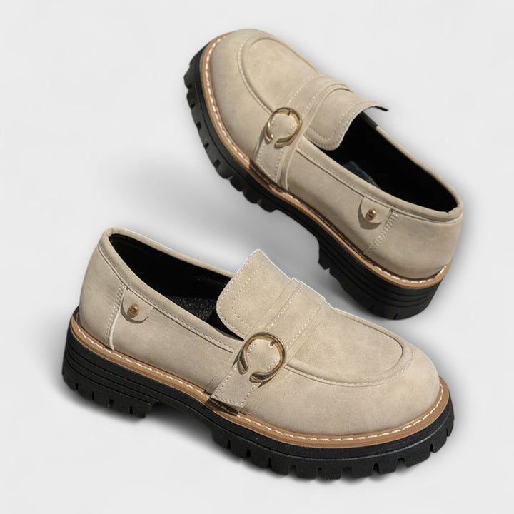 Lora | Casual Round-Toe Loafers