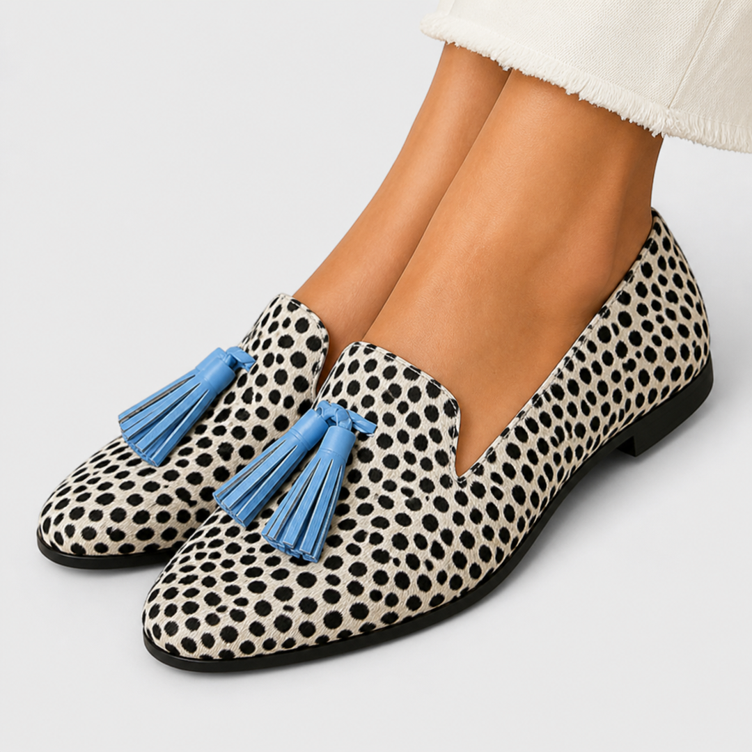 Mira | Long-Fringe Loafers